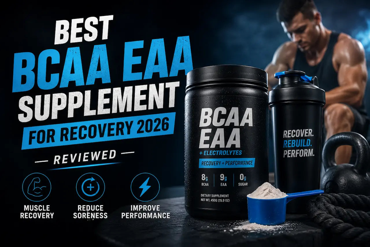 Best BCAA EAA Supplement for Recovery 2026 — Reviewed