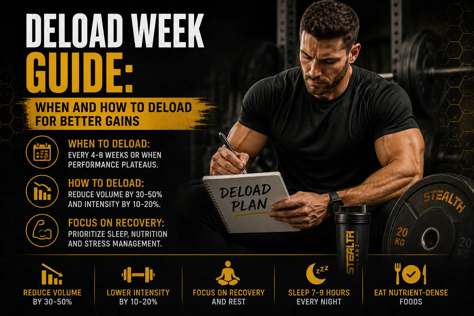 Deload Week Guide: When and How to Deload for Better Gains