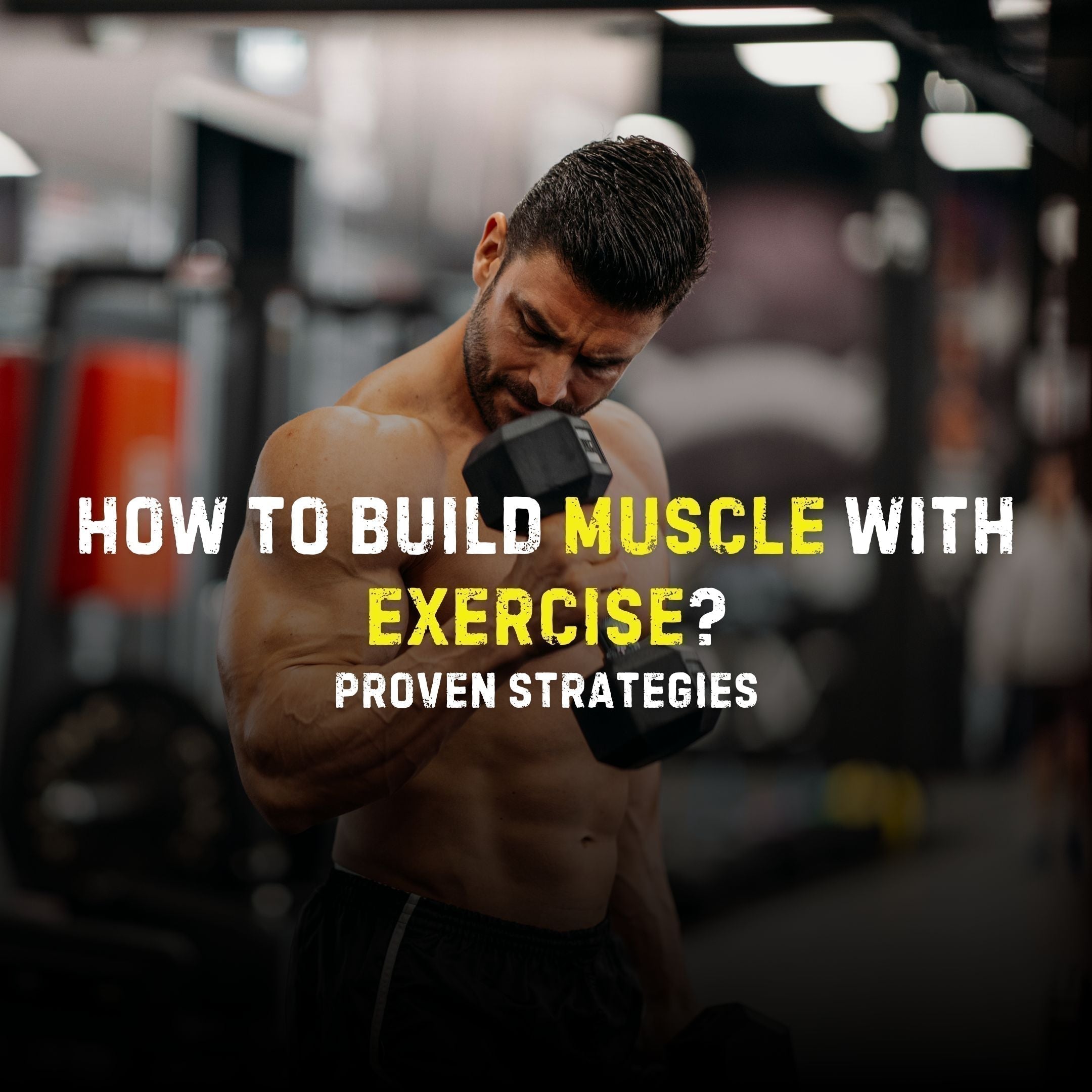 How to Build Muscle With Exercise: Proven Strategies - Stealth Labz