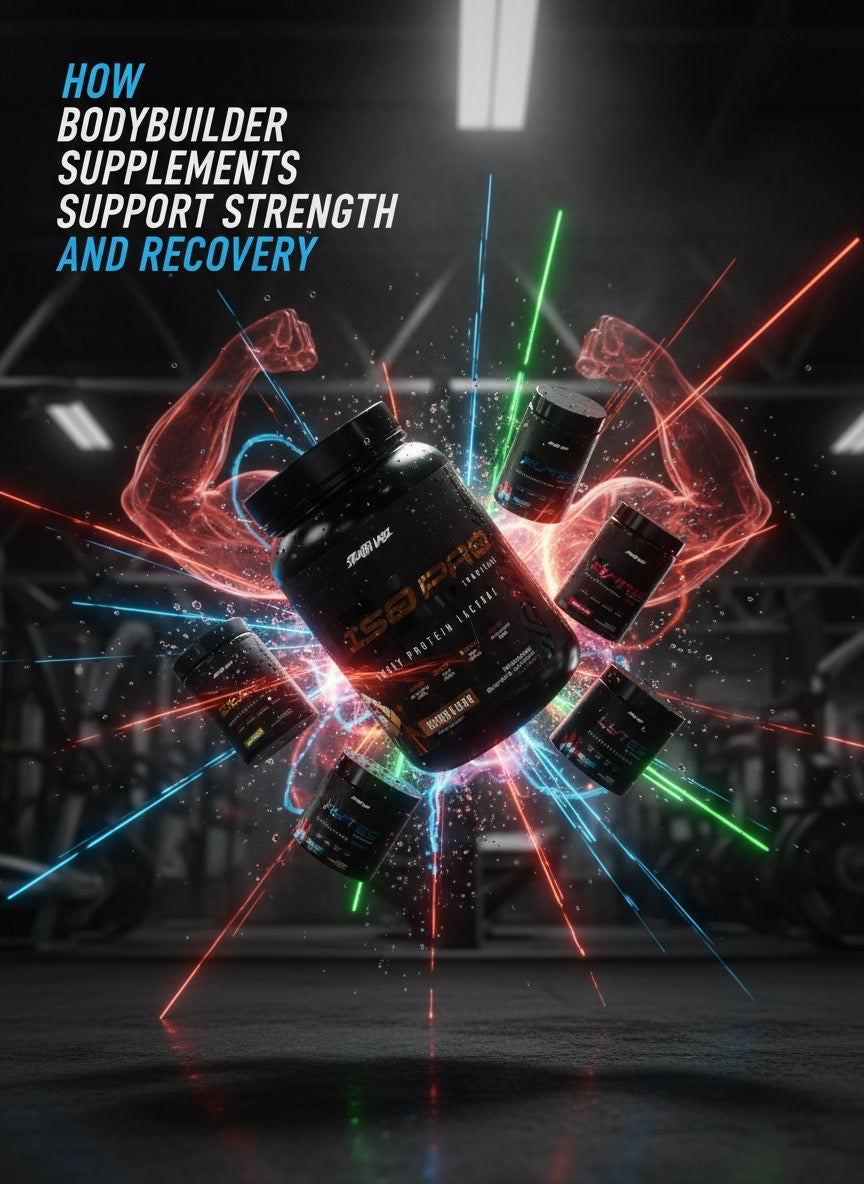 How Bodybuilder Supplements Support Strength and Recovery