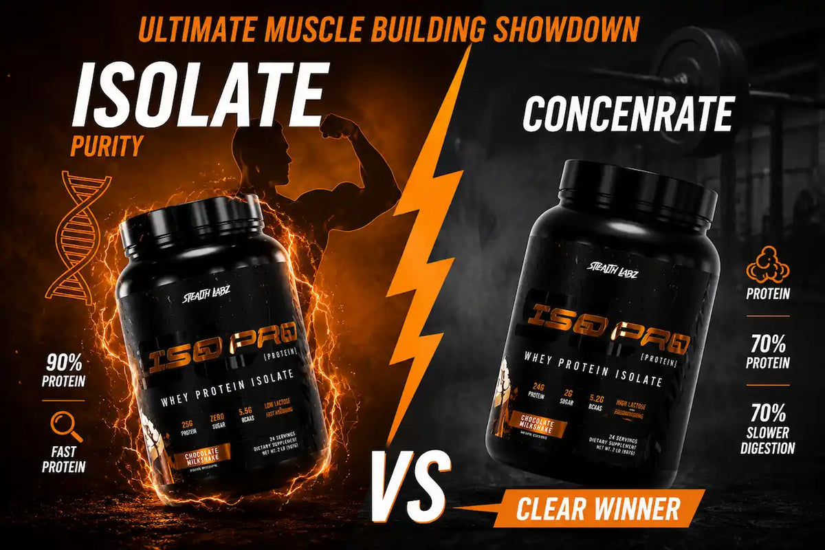 Whey Protein Isolate vs Concentrate