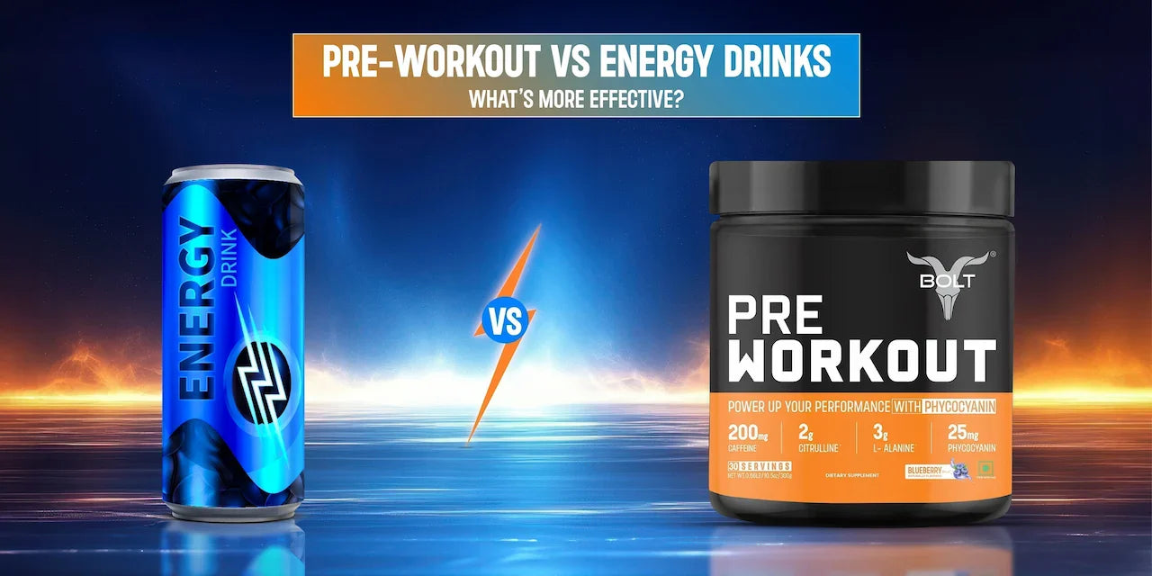 High Stimulant Pre-Workout vs Energy Drinks — Which Hits Harder?