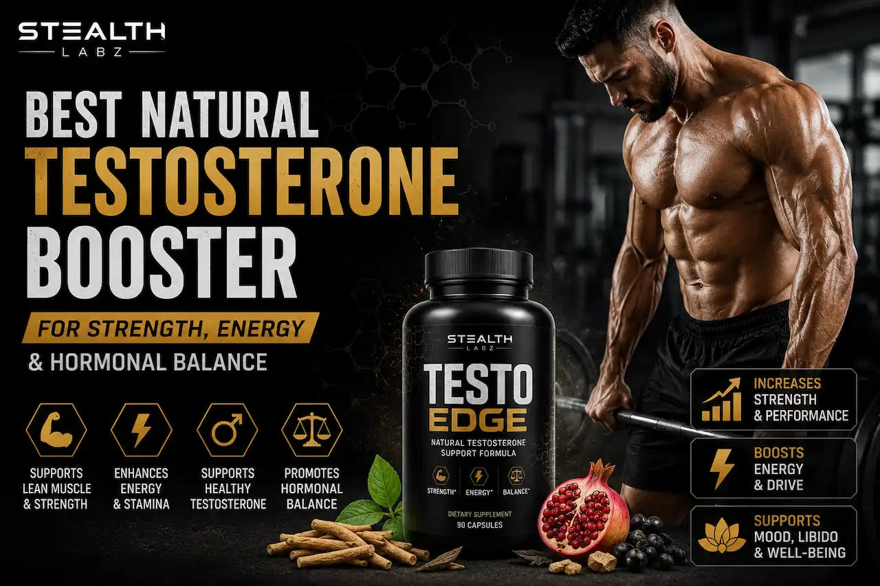 Best Natural Testosterone Booster for Strength, Energy & Hormonal Balance