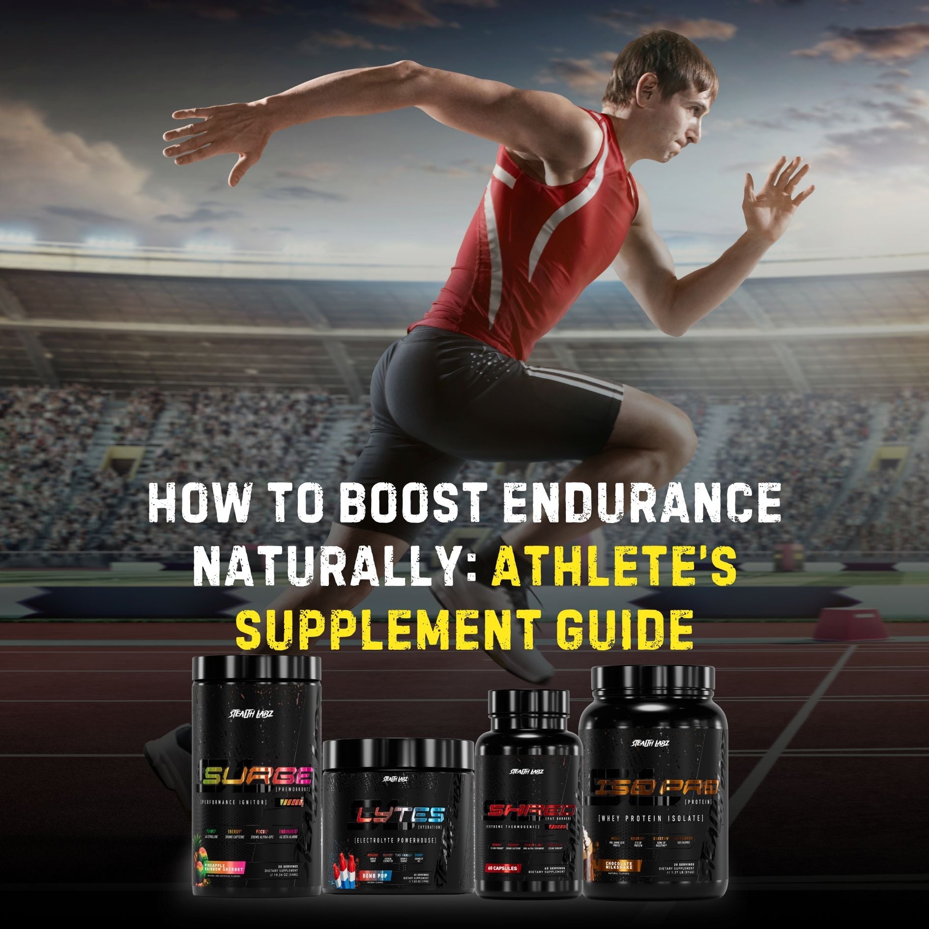 How to Boost Endurance Naturally: Athlete’s Supplement Guide