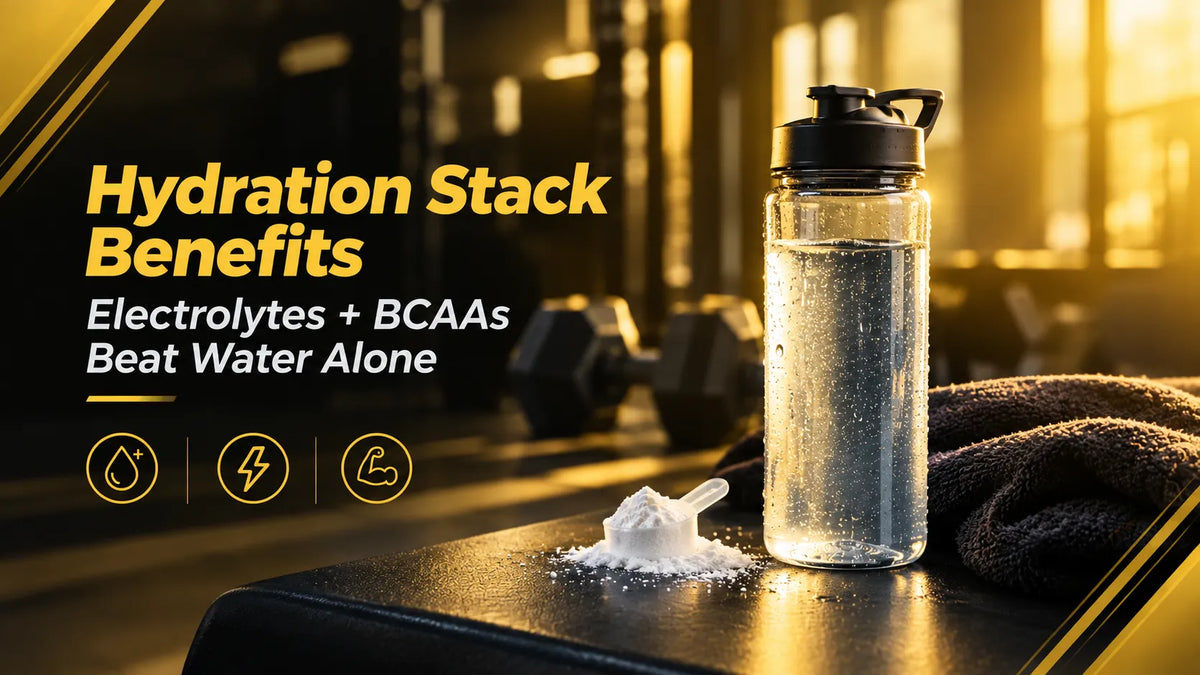 Hydration Stack Benefits: Why Electrolytes + BCAAs Beat Water Alone in 2026