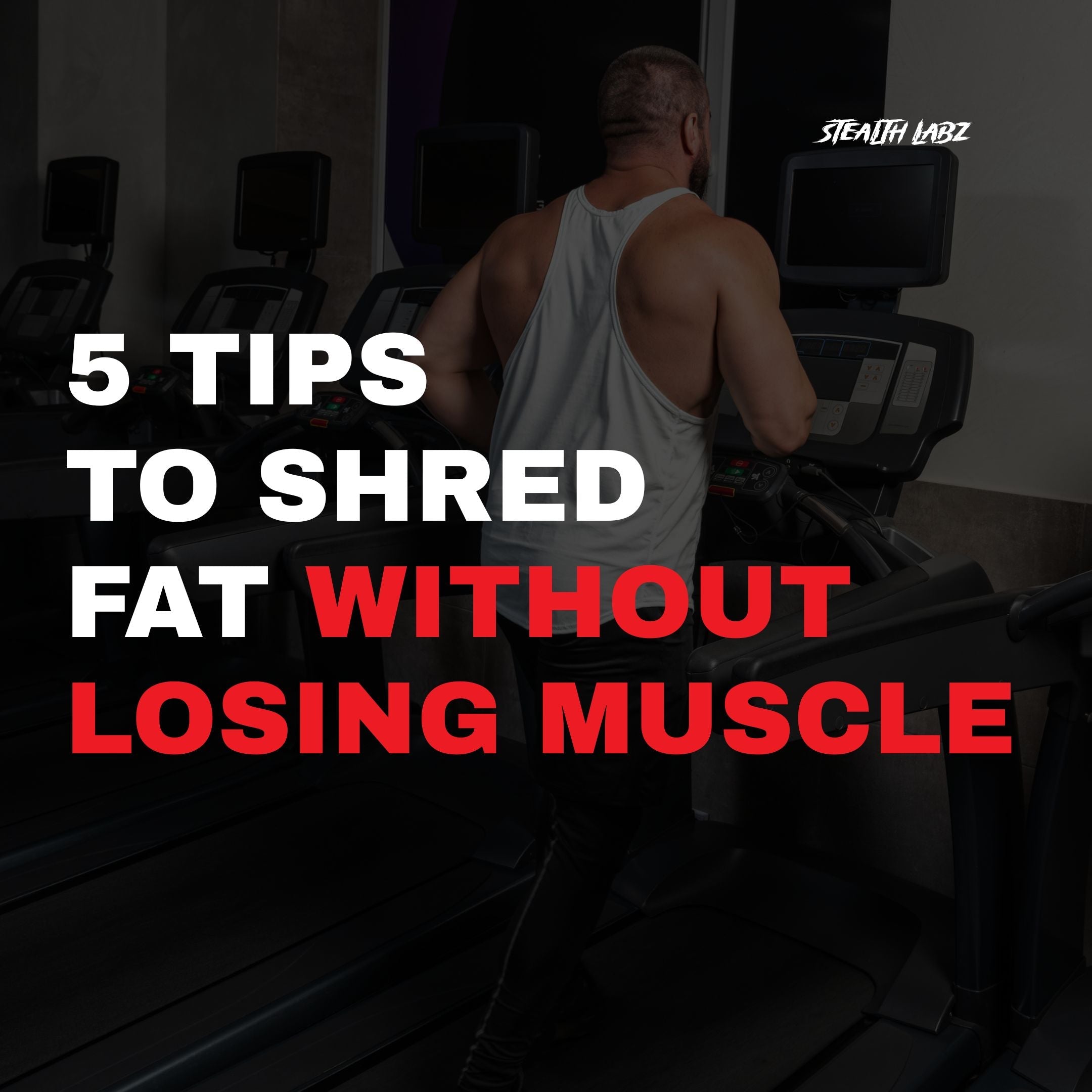 5 Tips to Shred Fat Without Losing Muscle - Stealth Labz