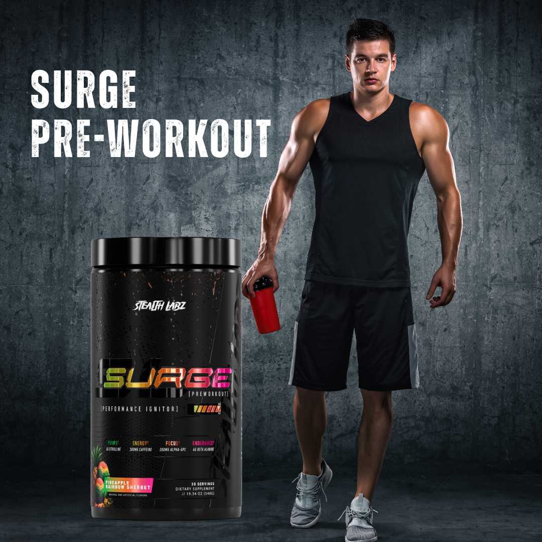 Surge Pre Workout: Boost Your Performance with Muscle Pumps and Fat Burning Energy