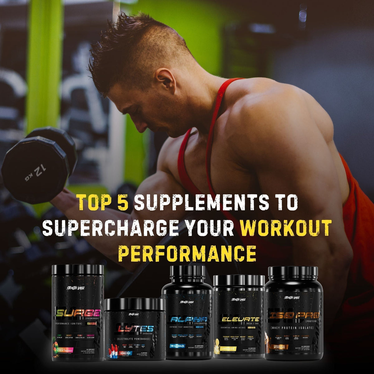 Top 5 Supplements for Athletic Performance (SURGE Review)