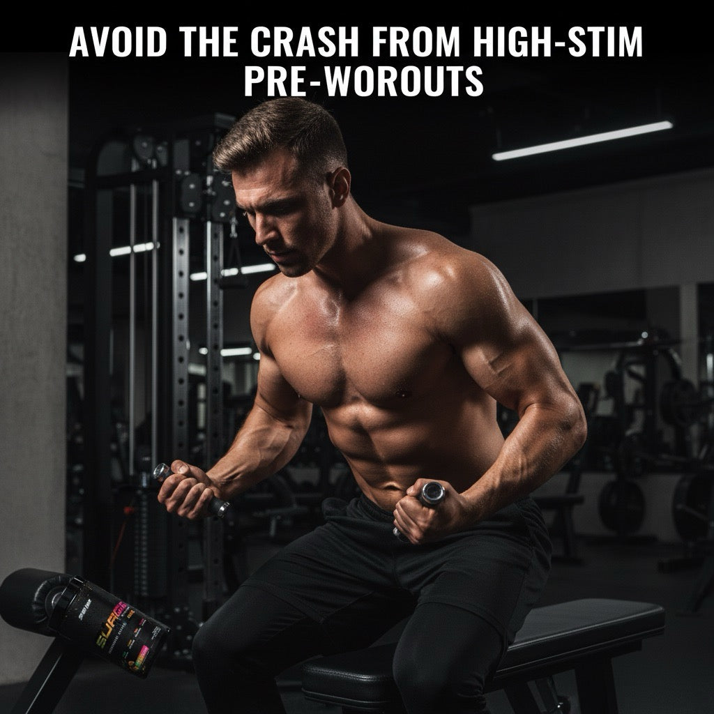 Best Way to Avoid a Crash From High-Stim Pre-Workouts