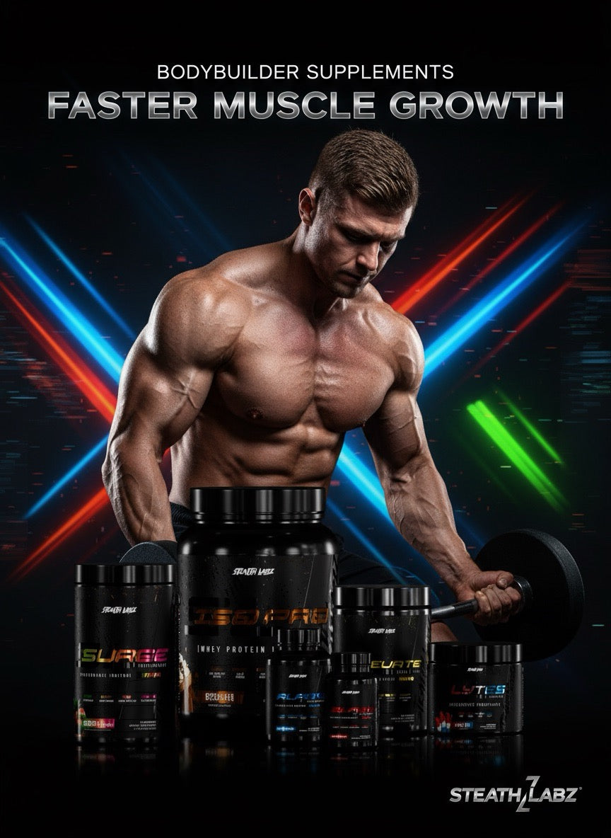 Bodybuilder Supplements for Faster Muscle Growth