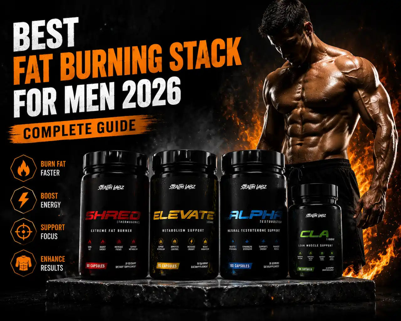 Best Fat Burning Stack for Men 2026 — Complete Guide
