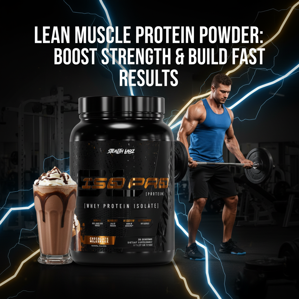 Lean Muscle Protein Powder: Boost Strength & Build Fast Results
